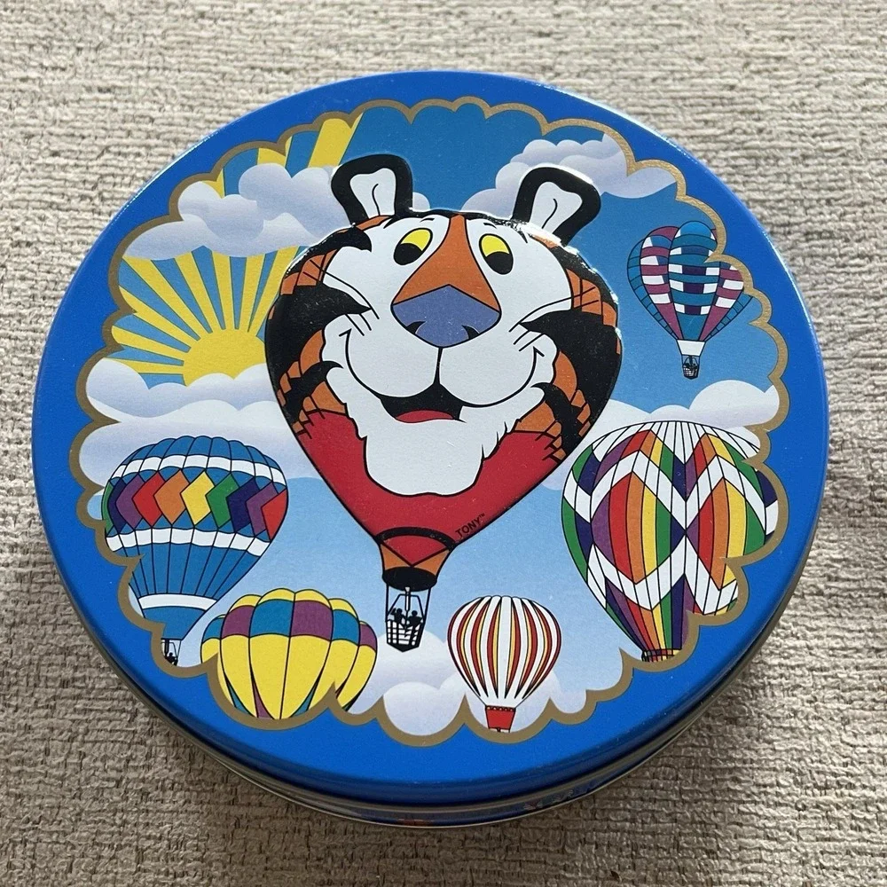 Tony the Tiger 12th World Hot-Air Balloon Championship‎ Cookie Tin Kelloggs